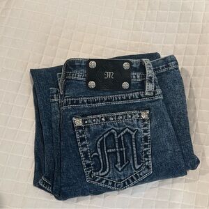 Miss me wide leg jeans size 26